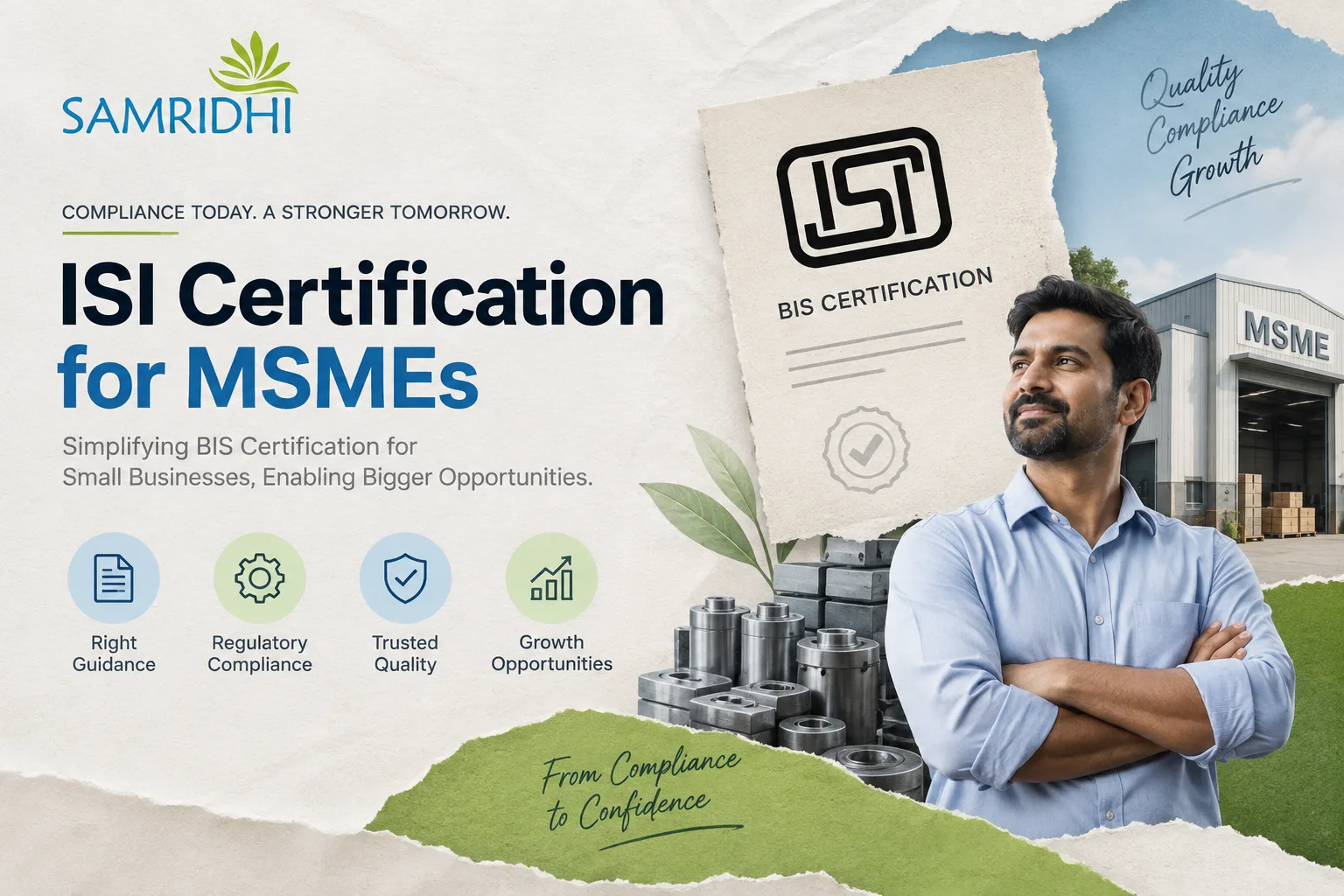 ISI Certification for MSMEs: Requirements, Process, Cost & ISI Mark
