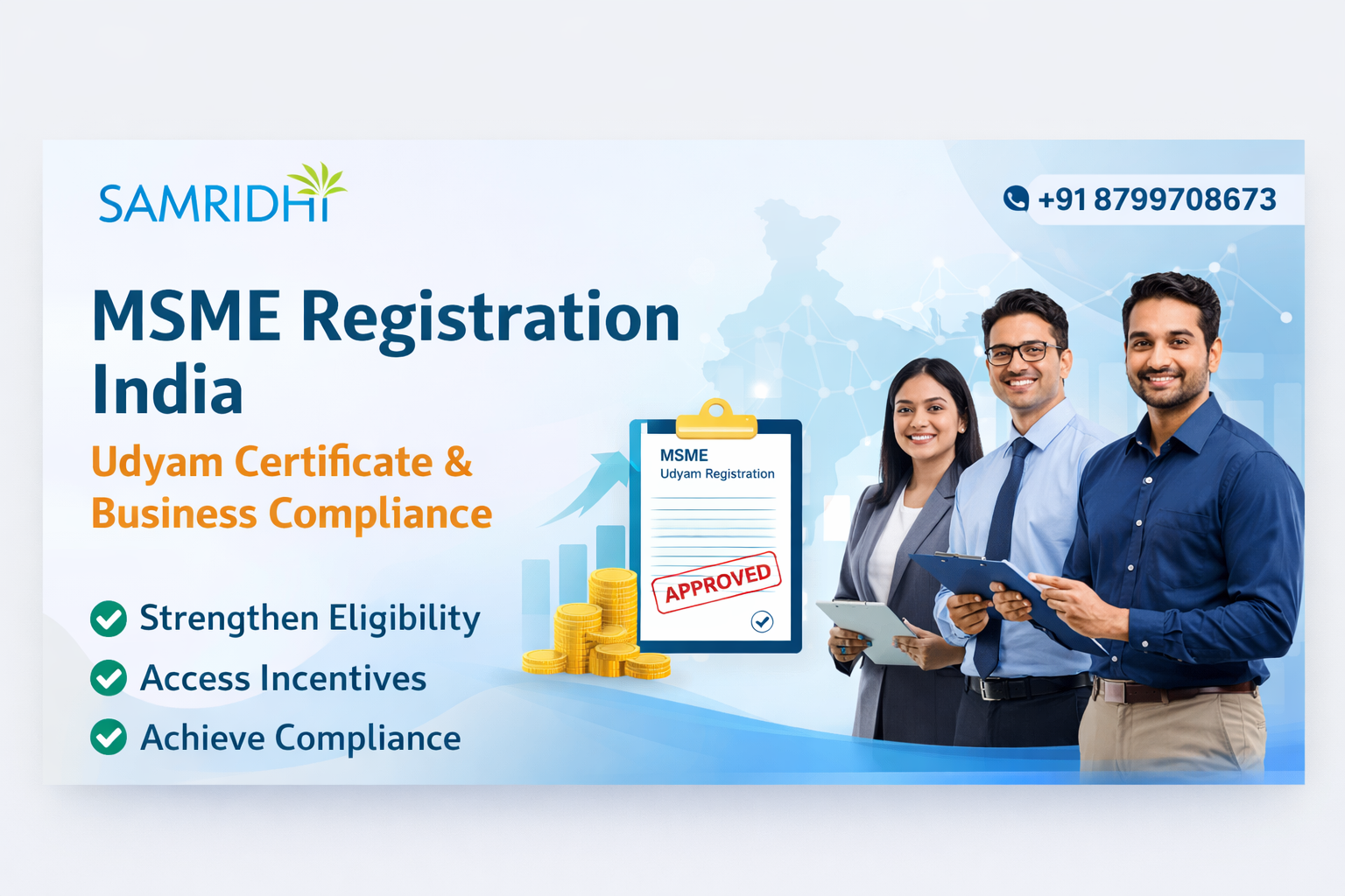 MSME Registration India – Udyam Certificate & Business Compliance Support