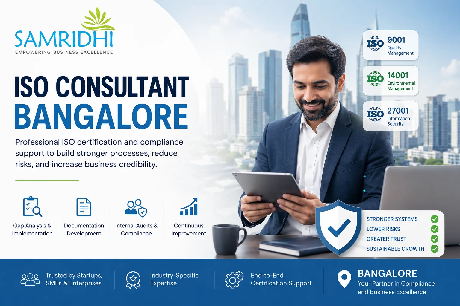 ISO Consultant Bangalore – ISO Certification, Compliance & Implementation Support