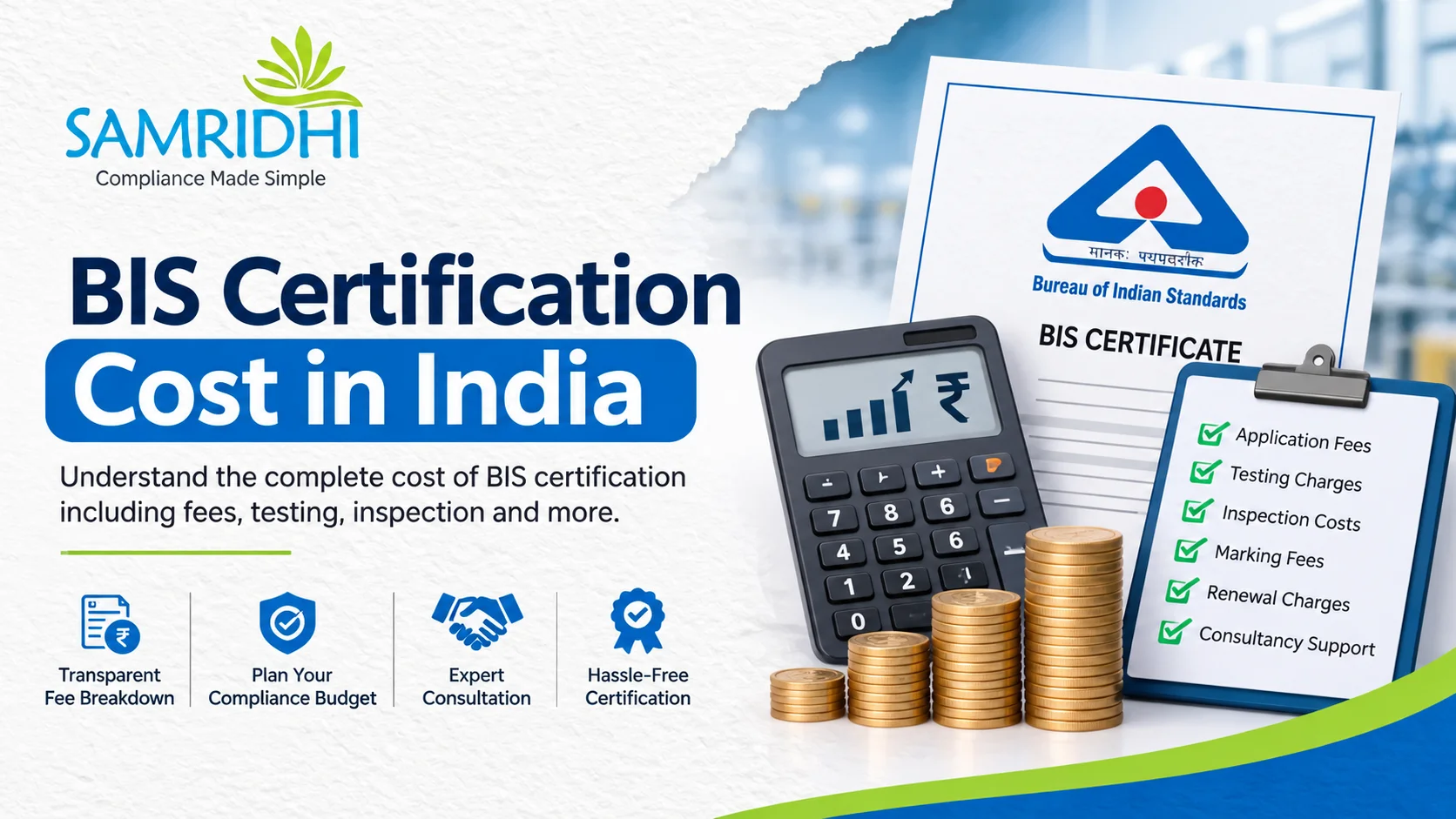 BIS Certification Cost in India