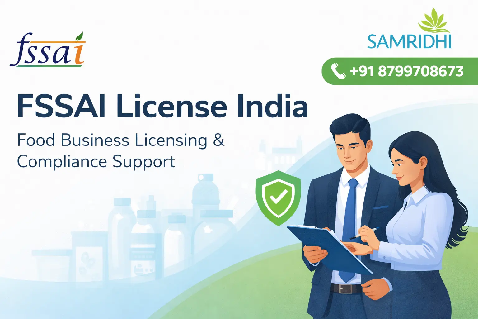 FSSAI License India – Food Business Licensing & Compliance Support