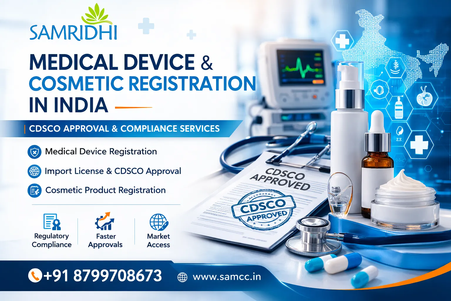 Medical Device & Cosmetic Registration in India