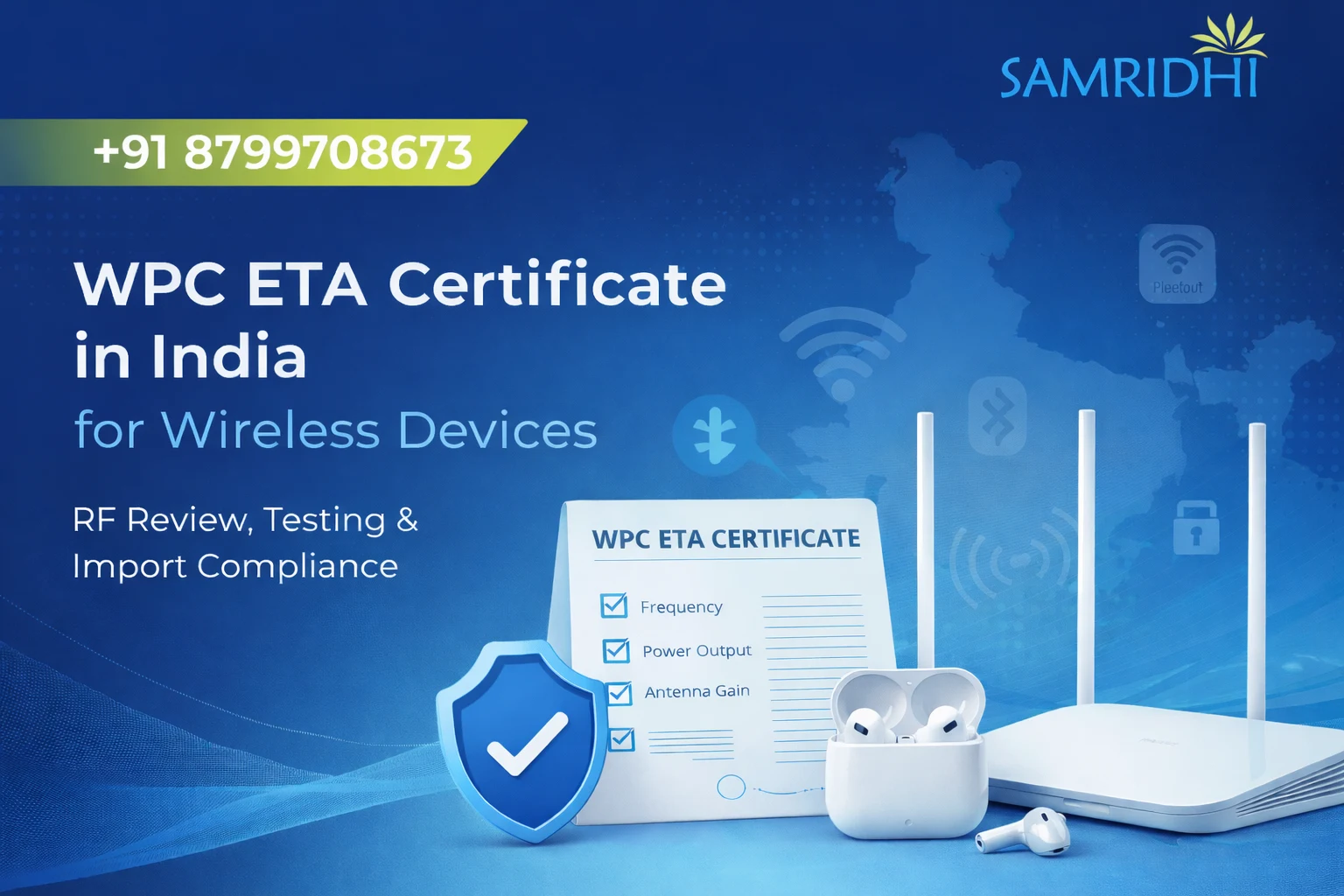 WPC ETA Certificate in India for Wireless Devices